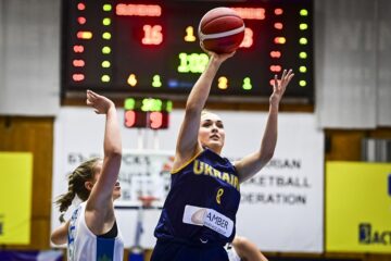 Жіночий Євробаскет U-18. Україна — Північна Македонія 91:47 45 - basket.com.ua
