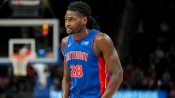 НБА дискваліфікувала на три матчі бігмена "Детройта" за бійку з гравцем суперника 47 - basket.com.ua