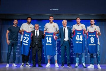 Жоан Лапорта та новачки "Барселони" озвучили цілі на сезон 47 - basket.com.ua