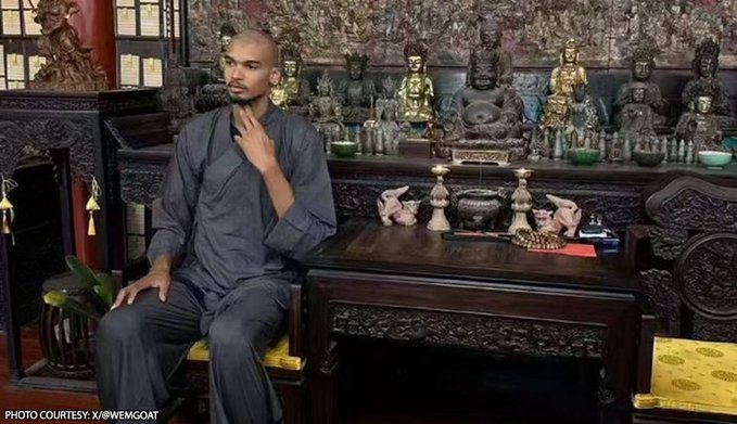 Віктор Вембаньяма кардинально змінив зовнішній вигляд і подався в шаолінські монахи 1