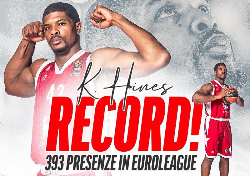 Кайл Хайнс став рекордсменом Євроліги за кількістю зіграних матчів 1