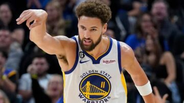 Клей Томпсон - третій гравець в історії, який за один сезон влучив 300+ трьохочкових 33 - basket.com.ua