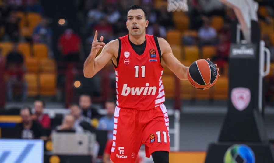 Плеймейкер "Олімпіакоса" - MVP п'ятих матчів плей-оф Євроліги 2 - basket.com.ua Плеймейкер "Олімпіакоса" - MVP п'ятих матчів плей-оф Євроліги 1 - basket.com.ua