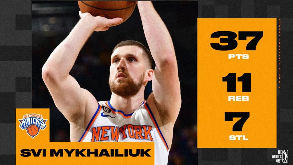 35 очок Святослава Михайлюка в матчі G-Ліги: відео 1 - basket.com.ua