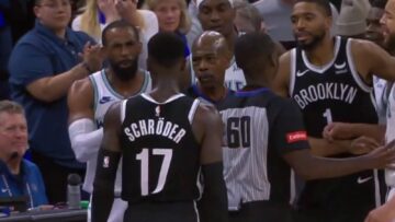 Денніс Шрьодер спровокував сутичку, в результаті якої 4 гравці отримали технічні фоли 39 - basket.com.ua