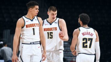 Майкл Мелоун та лідери "Денвера" прокоментували перемогу над "Лейкерс" 47