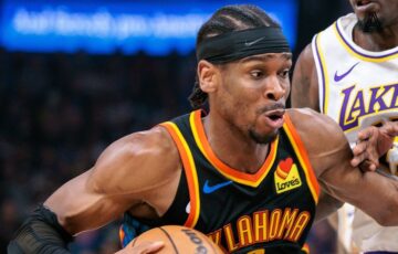 Шай Гілджес-Александер у матчі з "Лейкерс" перервав свою серію, яка тривала 1 209 днів 57