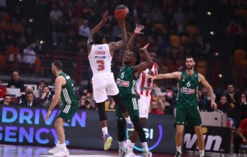 "Олімпіакос" вдев'яте поспіль обіграв "Панатінаїкос" 31 - basket.com.ua