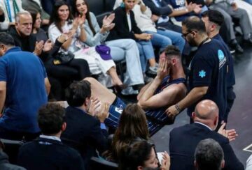 Центровий топ-клубу Євроліги вибув до кінця сезону через розрив хрестоподібних зв'язок коліна 27