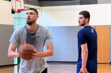 Олексій Лень та Святослав Михайлюк провели спільне тренування у США: відео 47 - basket.com.ua