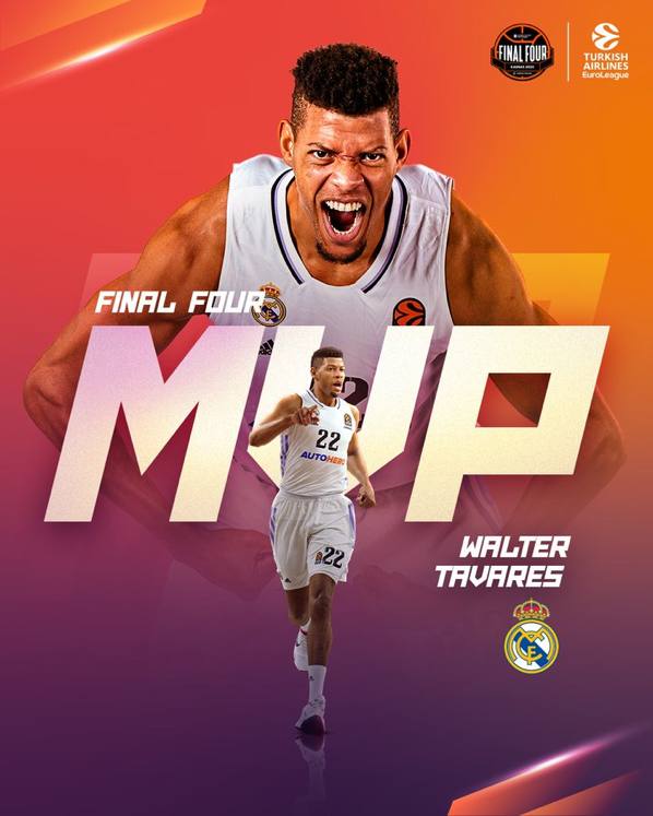 Еді Тавареш – MVP "Фіналу чотирьох" Євроліги 3 - basket.com.ua