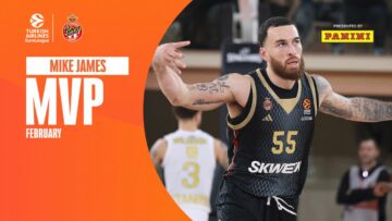 Визначився MVP лютого в Євролізі 41 - basket.com.ua