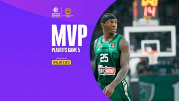 Захисник "Панатінаїкоса" – MVP п'ятих матчів плей-офф Євроліги 25 - basket.com.ua