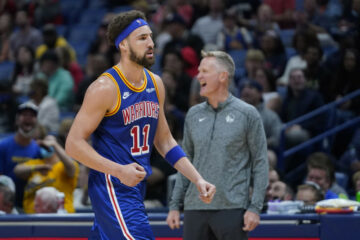 Стів Керр пояснив переведення Клея Томпсона на лаву запасних. Гравець відреагував на рішення тренера 39 - basket.com.ua