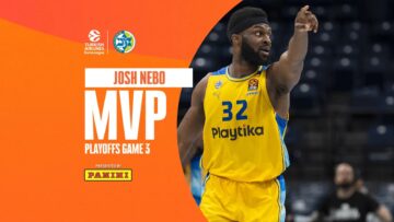 Центровий "Маккабі" — MVP третіх матчів плей-офф Євроліги 27