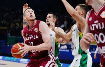 "Завжди приємно перемагати Литву". Гравці збірної Латвії — про розгромну перемогу в останній грі ЧС-2023 39