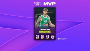 Центровий "Панатінаїкоса" – MVP перших матчів плей-офф Євроліги 23