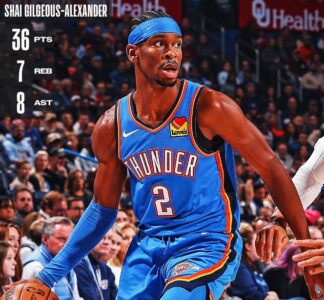 Шей Гілджес-Александер повторив рекорд Майкла Джордана 39 - basket.com.ua