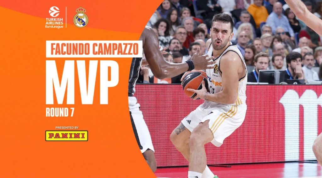 Розігруючий "Реала" – MVP 7-го туру Євроліги 2 - basket.com.ua Розігруючий "Реала" – MVP 7-го туру Євроліги 1 - basket.com.ua