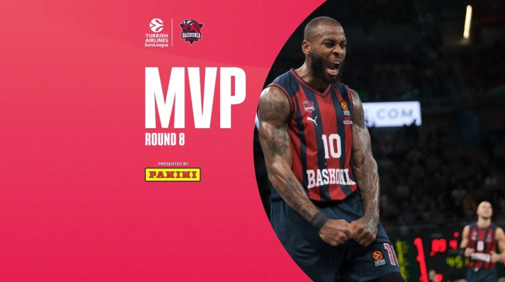 Розігруючий "Басконії" – MVP 8-го туру Євроліги 2 - basket.com.ua Розігруючий "Басконії" – MVP 8-го туру Євроліги 1 - basket.com.ua