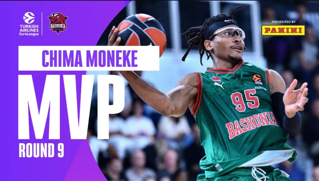 Форвард "Басконії" – MVP 9-го туру Євроліги 2 - basket.com.ua Форвард "Басконії" – MVP 9-го туру Євроліги 1 - basket.com.ua