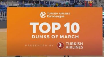 Слем-данк після проходу від гравця "Партизана" - найкращий момент Євроліги в березні 37 - basket.com.ua