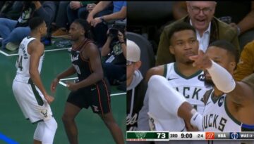 Адетокумбо вилучили з паркету за зневажливий жест до суперника після данку через нього 51 - basket.com.ua