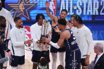 В Матчі зірок НБА встановлено рекорд результативності, що значно вище попереднього кращого показника 29 - basket.com.ua