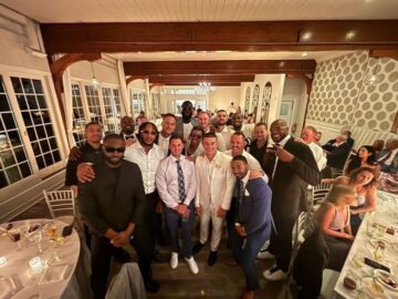 Святослав Михайлюк разом з зірками НБА погуляв на весіллі напарника по чемпіонському "Бостону" 25 - basket.com.ua