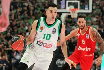 До Спануліса ще далеко: Слукас перетнув позначку в 1000 асистів у чемпіонаті Греції 25