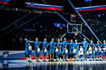 Александер Секулич та гравці збірної Словенії прокоментували перемогу над Грузією на ЧС 23 - basket.com.ua