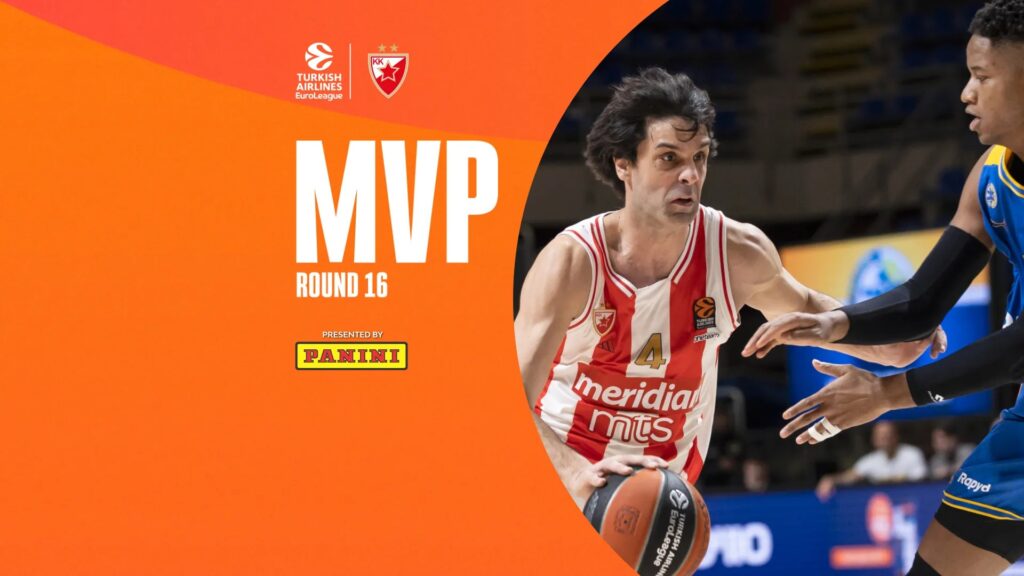 Розігруючий "Црвени Звєзди" – MVP 16-го туру Євроліги 2 - basket.com.ua Розігруючий "Црвени Звєзди" – MVP 16-го туру Євроліги 1 - basket.com.ua