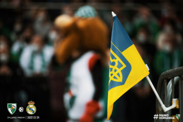На матче Евролиги в Литве Украину поддержали известным антипутинским хитом 21 - basket.com.ua