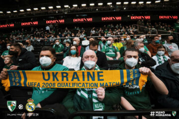 На матче Евролиги в Литве Украину поддержали известным антипутинским хитом 9 - basket.com.ua