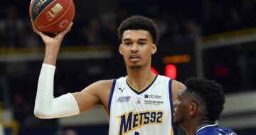 Віктор Вембаньяма набрав 25 очок і зібрав 17 піідбирань в матчі чемпіонату Франції 33 - basket.com.ua