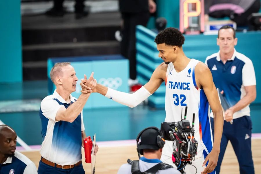 Венсан Колле прокоментував важку перемогу Франції над Бразилією у першому турі Олімпіади 1 - basket.com.ua