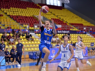 Чемпіонат Європи U-18. Україна — Північна Македонія 72:83 107