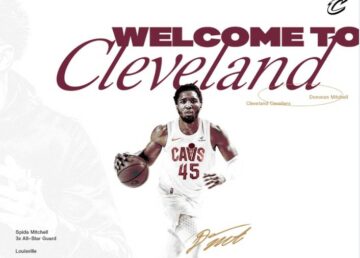 "Клівленд" офіційно представив Донована Мітчелла 37 - basket.com.ua