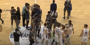 Матч команди Ковляра в Кубку Європи ФІБА завершився сутичкою між гравцями 35