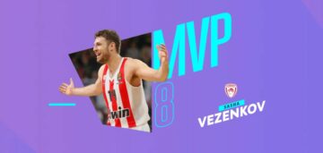 Саша Везенков - MVP туру Євроліги 39 - basket.com.ua