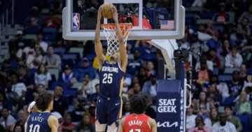 Данк Трея Мерфі спиною до кільця - в топ-10 моментів дня в НБА 45 - basket.com.ua